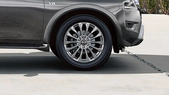 2023 Nissan Armada wheel and tire | Taylor's Auto Max Nissan in Great Falls MT