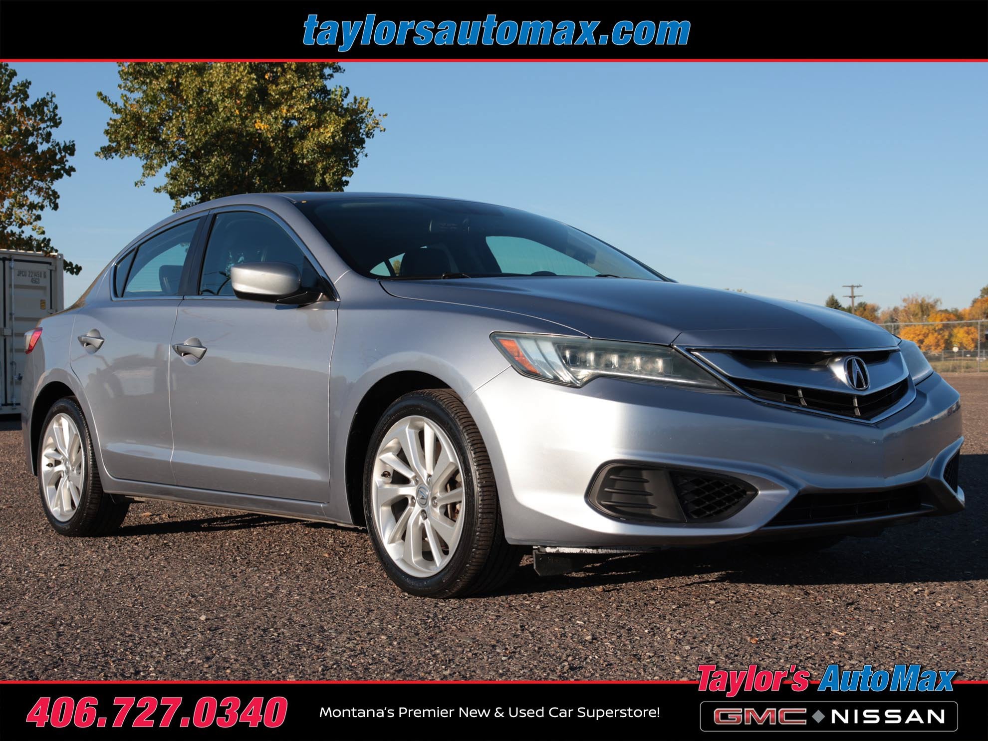 Used 2016 Acura ILX Premium with VIN 19UDE2F7XGA001844 for sale in Great Falls, MT