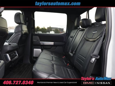 2025 Ford Super Duty F-350 SRW Platinum