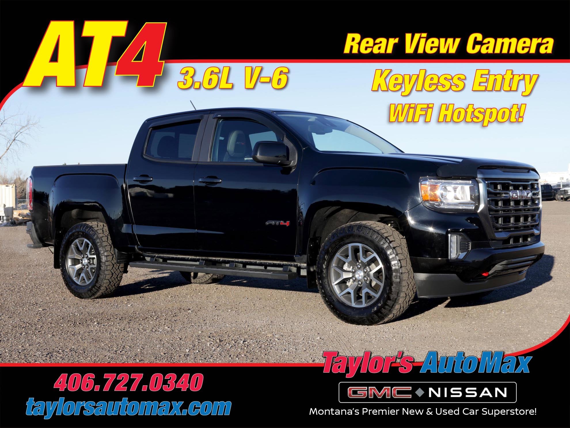 2022 GMC Canyon 4WD AT4 w/Leather
