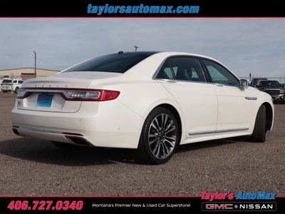 2017 Lincoln Continental Reserve