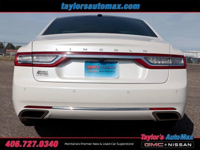 2017 Lincoln Continental Reserve