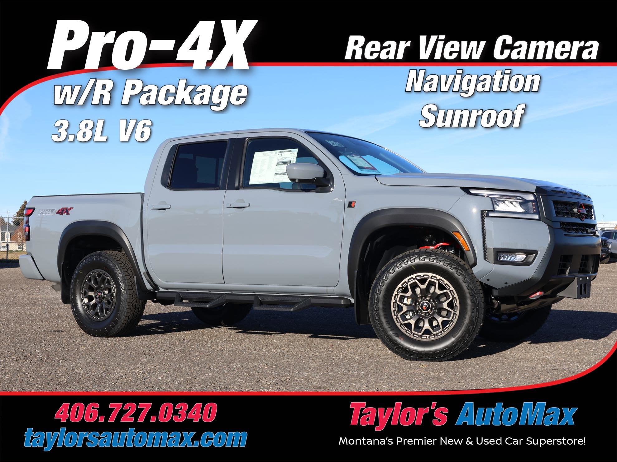 2026 Nissan Frontier PRO-4X w/R Package