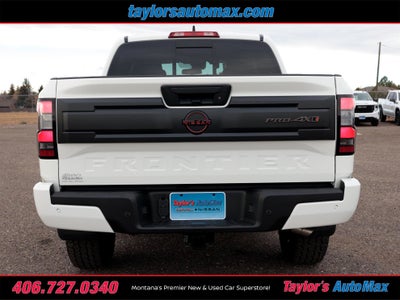 2026 Nissan Frontier PRO-4X w/R Package