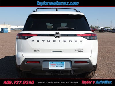 2026 Nissan Pathfinder Platinum
