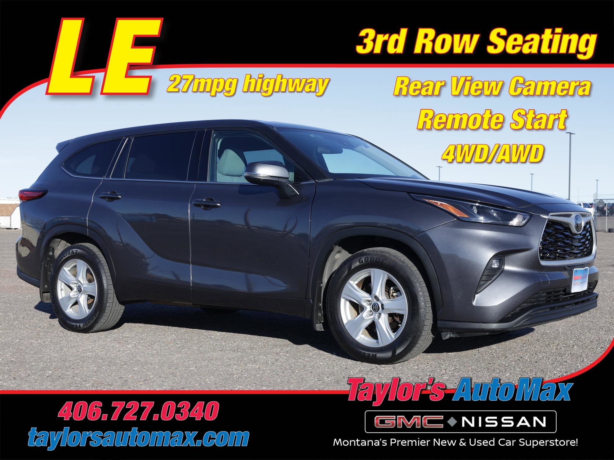 2022 Toyota Highlander LE