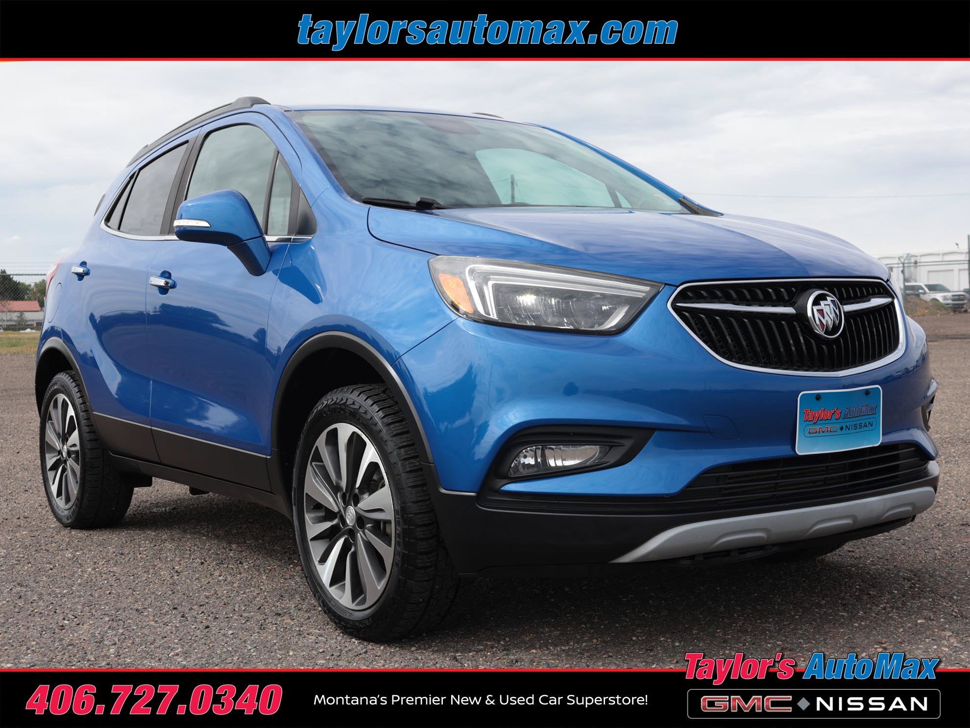 Used 2017 Buick Encore Essence with VIN KL4CJCSB0HB132356 for sale in Great Falls, MT
